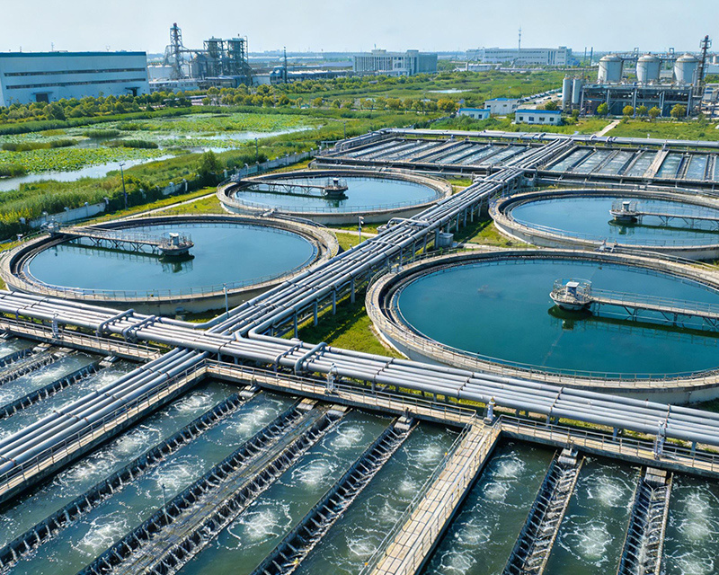 江苏某印染园污水处理厂