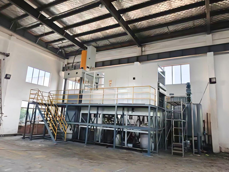 高液压机械脱水全自动流水线